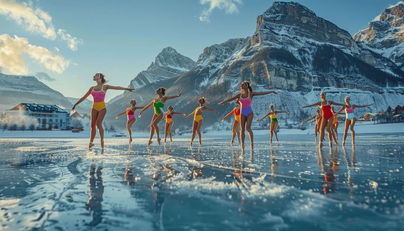 Evénéments - Le championnat de natation synchronisée sur glace qui étonne